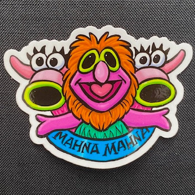 Muppets 'Mahna Mahna' 3 Inch Glossy Die-Cut Sticker - Created by Guy Gilchrist