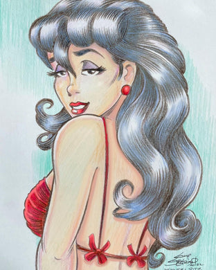 Fritzi Ritz 8.5x11 Art Print - Created by Guy Gilchrist