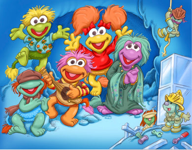 Fraggle Rock 11x14 Art Print - Created by Guy Gilchrist