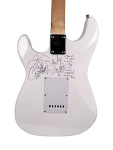 Muppets Sketched & Signed Full Size Electric Guitar by Guy Gilchrist - Original 1 of 1 #2