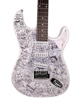 Load image into Gallery viewer, Muppets Sketched &amp; Signed Full Size Electric Guitar by Guy Gilchrist - Original 1 of 1 #3