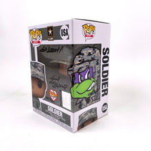 Load image into Gallery viewer, Guy Gilchrist Sketched &amp; Signed Army Solider Funko Pop 515