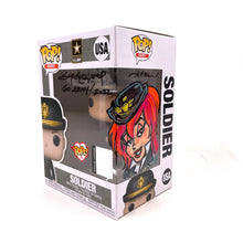 Load image into Gallery viewer, Guy Gilchrist Sketched &amp; Signed Army Soldier Funko Pop 494