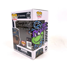 Load image into Gallery viewer, Guy Gilchrist Sketched &amp; Signed Marine Funko Pop 496
