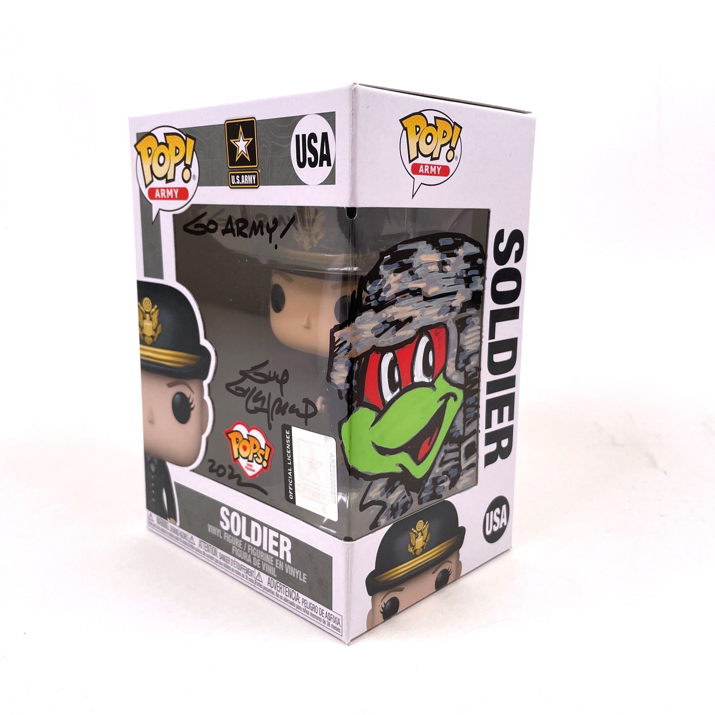 Guy Gilchrist Sketched & Signed Army Soldier Funko Pop 513