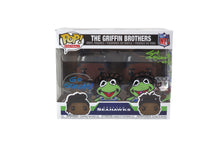 Load image into Gallery viewer, The Grifffin Brothers Dual Remark Funko POP Seattle Seahawks - Signed by Guy Gilchrist