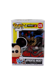 Load image into Gallery viewer, Disney Mickey Mouse Remark Funko POP Apprentice Mickey #426- Signed by Guy Gilchrist