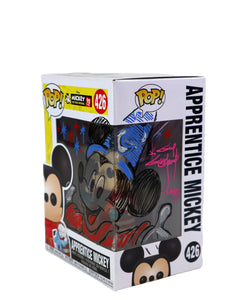 Disney Mickey Mouse Remark Funko POP Apprentice Mickey #426- Signed by Guy Gilchrist