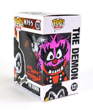 Load image into Gallery viewer, KISS &quot;The Demon&quot;  Remark Funko POP #121- Signed by Guy Gilchrist