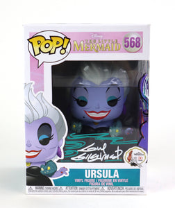 The little mermaid "Ursula" Remark Funko POP #480- Signed by Guy Gilchrist