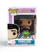 Load image into Gallery viewer, The little mermaid &quot;Prince Eric&quot; Remark Funko POP #565- Signed by Guy Gilchrist