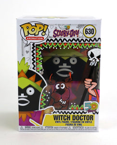 Scooby Doo "Witch Doctor"  Remark Funko POP #630- Signed by Guy Gilchrist