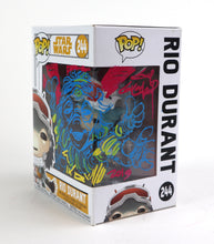 Load image into Gallery viewer, StarWars &quot;Rio Durant&quot;  Remark Funko POP #244- Signed by Guy Gilchrist