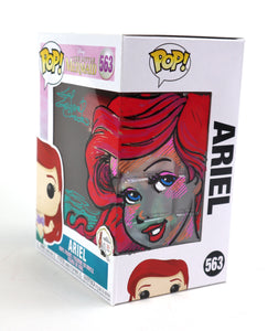 The Little Mermaid "Ariel" Remark Funko POP #563- Signed by Guy Gilchrist