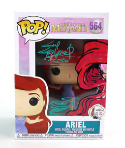 The Little Mermaid "Ariel" Remark Funko POP #564- Signed by Guy Gilchrist