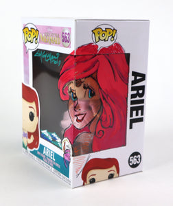The Little Mermaid "Ariel" Remark Funko POP #563- Signed by Guy Gilchrist