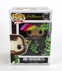 Jim Henson with Kermit Remark Funko POP #20  - Signed by Guy Gilchrist