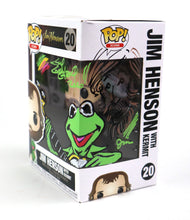 Load image into Gallery viewer, Jim Henson with Kermit Remark Funko POP #20  - Signed by Guy Gilchrist