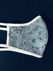 (Pre-Order) The Muppets Custom Mask Signed and Sketched by Guy Gilchrist