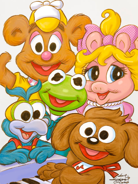 Muppet Babies 11x14 Art Print - Created by Guy Gilchrist – Guy ...