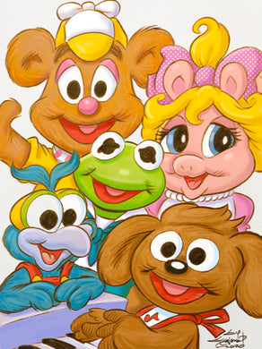 Muppet Babies 11x14 Art Print - Created by Guy Gilchrist