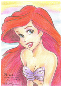 How to Draw Ariel The Little Mermaid ⭐️ NEW - YouTube