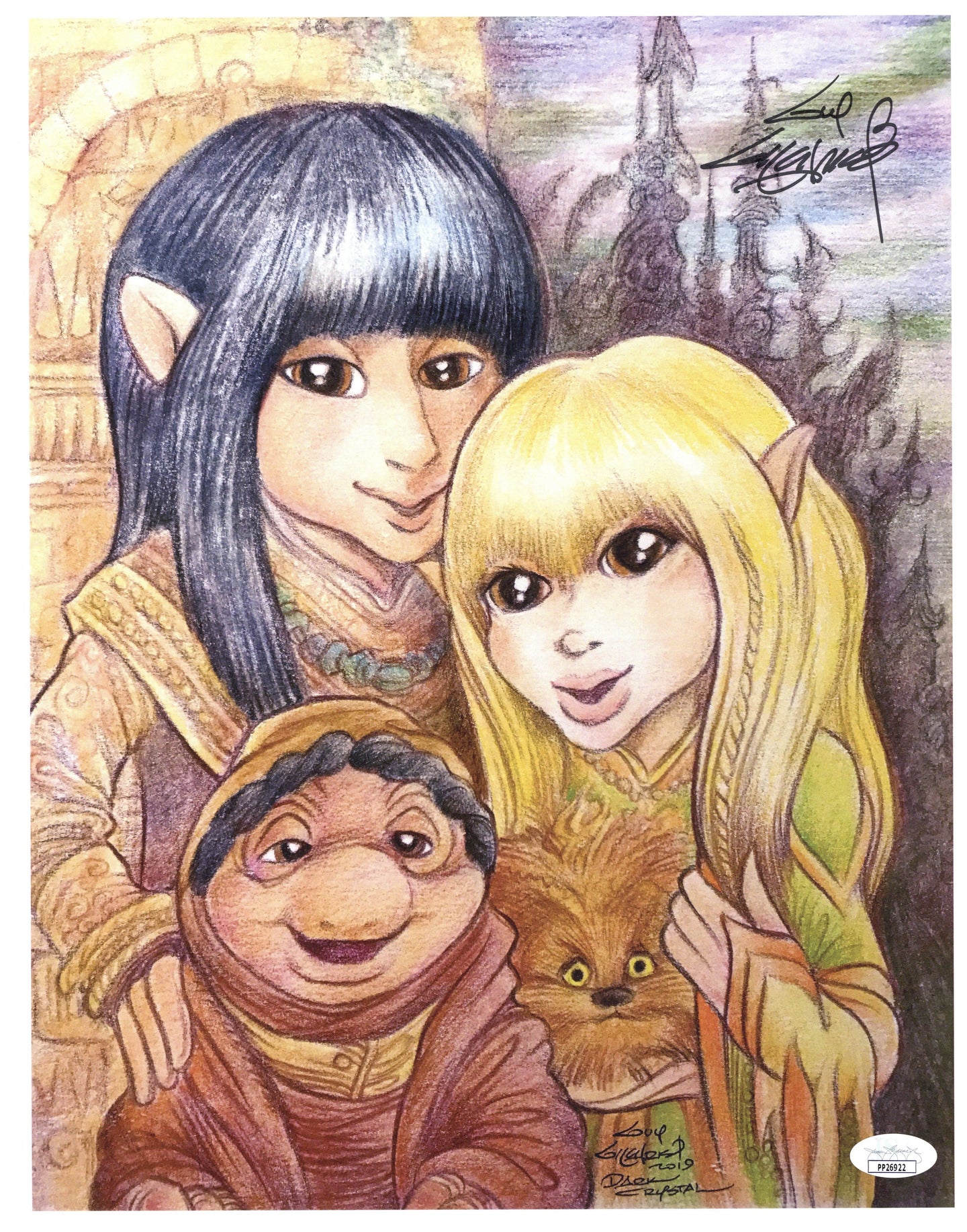 Dark Crystal #1 11x14 Art Print - Created by & Signed by Guy Gilchrist - Includes JSA COA